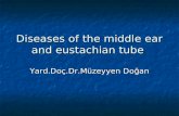 Diseases of the middle ear and eustachian tube