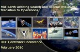 Mid-Earth Orbiting Search and Rescue (MEOSAR)  Transition to Operations