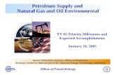 Petroleum Supply and  Natural Gas and Oil Environmental