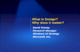 What is Design? Why does it matter?