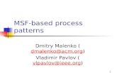 MSF-based process patterns