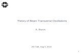 Theory of Beam Transverse Oscillations