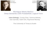 Montague Meets Markov: Deep Semantics with Probabilistic Logical Form