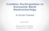 Creditor Participation in Eurozone Bank Restructurings A Corner Turned