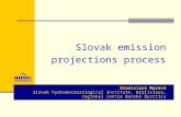 Slovak emission projections  process