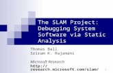The SLAM Project: Debugging System Software via Static Analysis