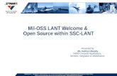 Mil-OSS LANT Welcome &  Open Source within SSC-LANT
