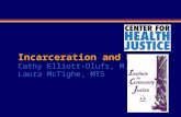 Incarceration and HIV Cathy Elliott-Olufs, M.A. Laura McTighe, MTS