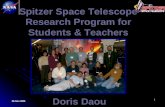 Spitzer Space Telescope Research Program for Students & Teachers