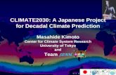 CLIMATE2030: A Japanese Project for Decadal Climate Prediction