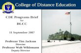 College of Distance Education