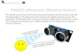 PING))) Ultrasonic Distance Sensor