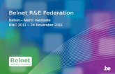 Belnet R&E Federation