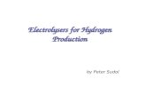 Electrolysers for Hydrogen Production