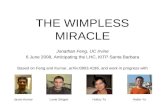 THE WIMPLESS MIRACLE
