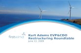 Kurt Adams EVP&CDO Restructuring Roundtable