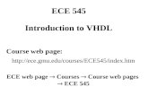Course web page: ece.gmu/courses/ECE545/index.htm