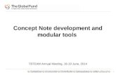 Concept Note development and modular tools