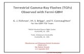 Terrestrial Gamma-Ray Flashes (TGFs)  Observed with Fermi-GBM