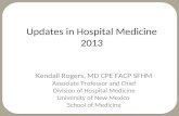 Updates in Hospital Medicine 2013
