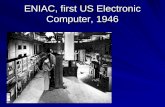 ENIAC, first US Electronic Computer, 1946