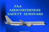 FAA                 AIRWORTHINESS  SAFETY  SEMINARS