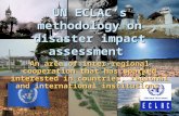 UN ECLAC’s methodology on disaster impact assessment