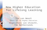 New Higher Education  for Lifelong Learning