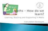 Maths – How do we learn?