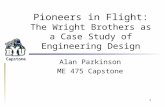 Pioneers in Flight: The Wright Brothers as a Case Study of Engineering Design