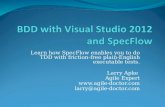 BDD with Visual Studio 2012 and SpecFlow
