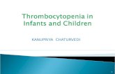 Thrombocytopenia in Infants and Children