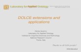 DOLCE extensions and applications