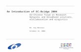 An Introduction of EC-Bridge 2004