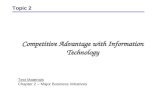 Competitive Advantage with Information Technology