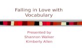 Falling in Love with Vocabulary
