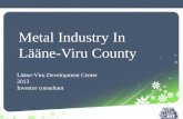 Metal Industry In Lääne-Viru County