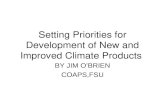 Setting Priorities for Development of New and Improved Climate Products