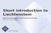 Short introduction to Liechtenstein