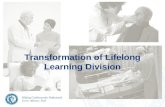 Transformation of Lifelong Learning Division