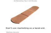 60 Marketing Tips in 60 Minutes