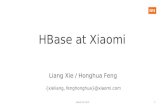 HBase at Xiaomi