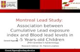 Montreal Lead Study: