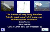 The Future of Very Long Baseline Interferometry and AGN surveys at milliarcsecond resolution