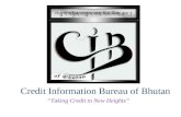 Credit Information Bureau of Bhutan