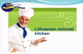 Lithuanian national kitchen