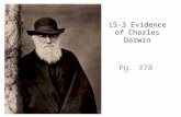 15-3 Evidence of Charles Darwin