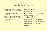 Which City?