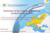 Overview of the Industrial Property protection in the EU  The Community Trade Mark (CTM) System