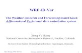 Xiang-Yu Huang National Center for Atmospheric Research, Boulder, Colorado